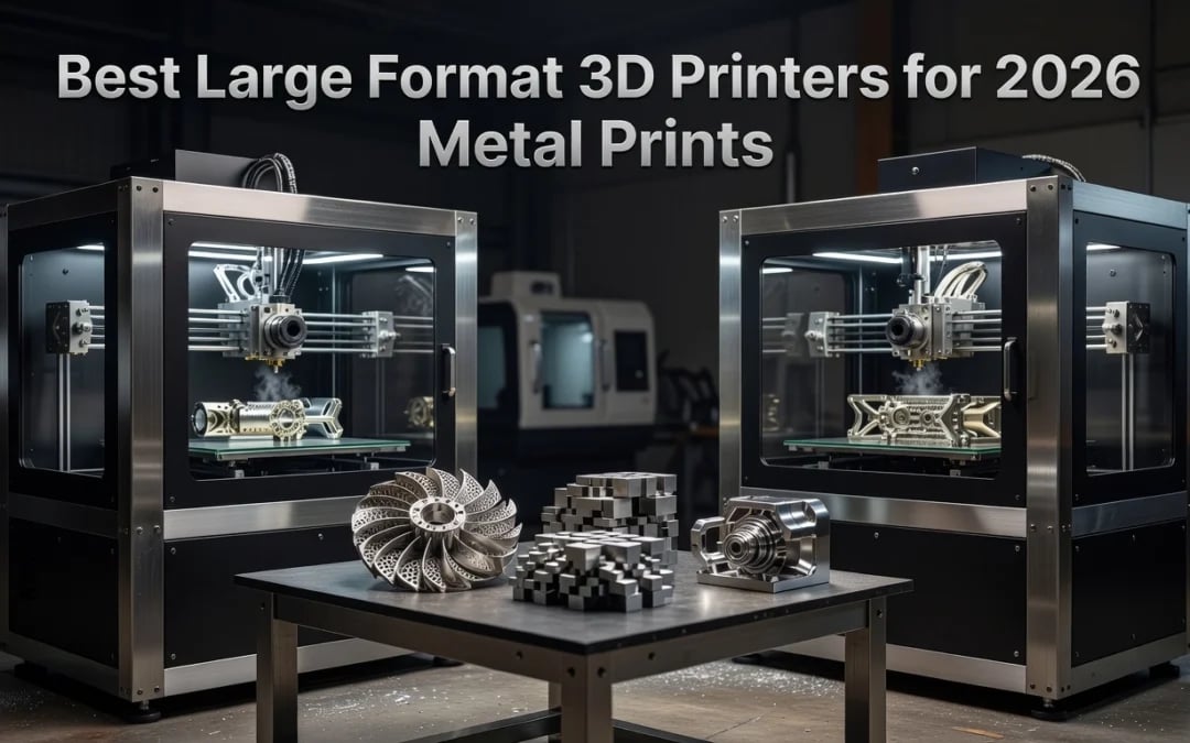 Best Large Format 3D Printers for 2026 Metal Prints