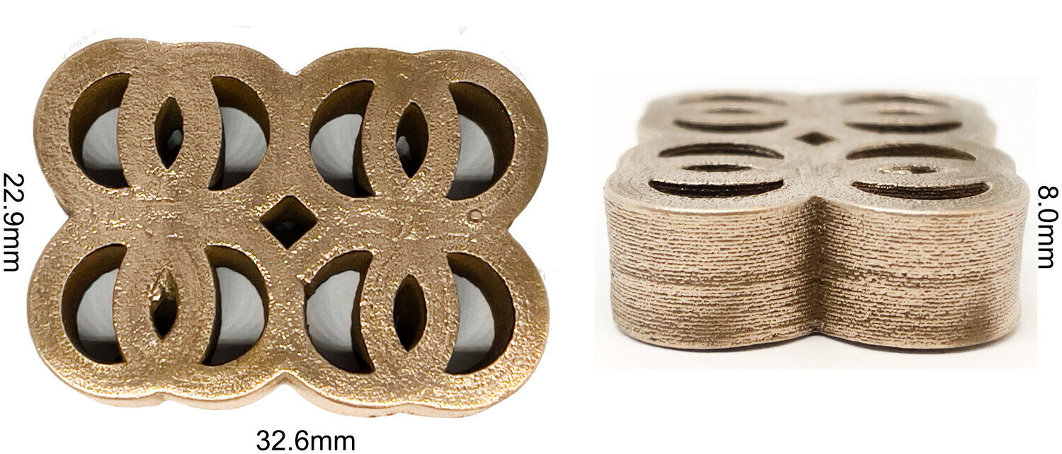 3D Metal Universal Calibration Rings