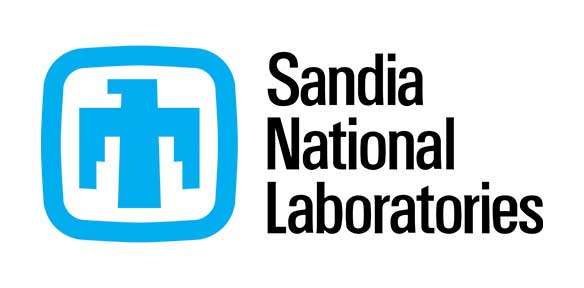 Metal Filament Sandia National Laboratories logo showcasing metal filament.