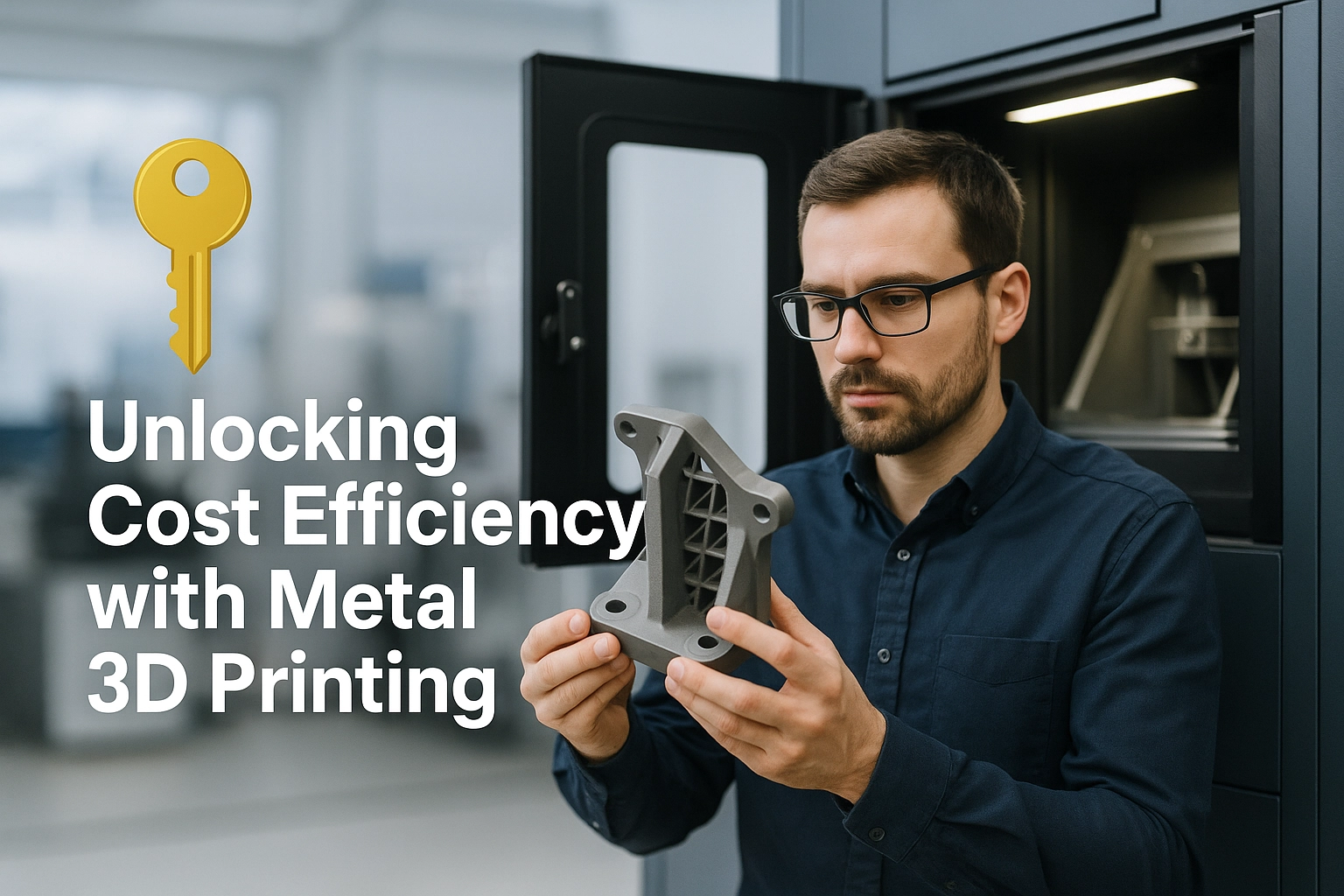 Unlocking Cost Efficiency with Metal 3D Printing