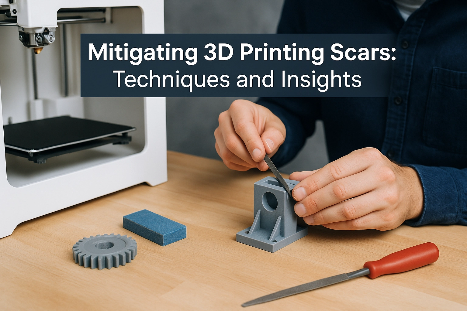 Mitigating 3D Printing Scars: Techniques and Insights