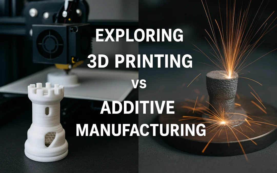 Exploring 3D Printing vs Additive Manufacturing