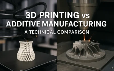 3D Printing vs Additive Manufacturing: A Technical Comparison