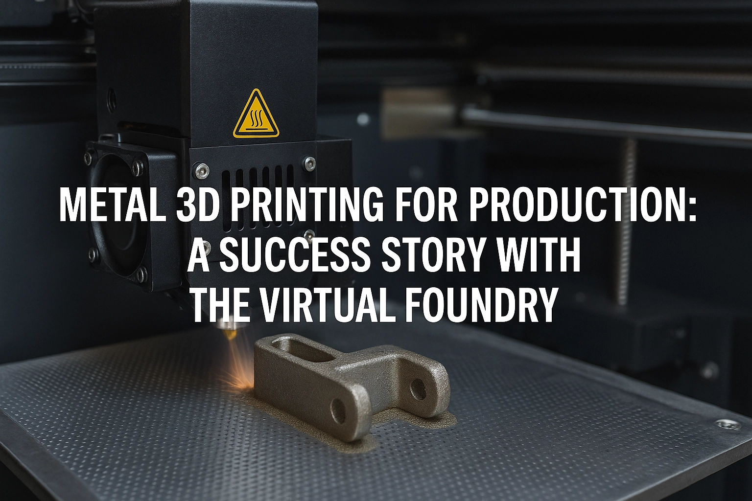 Metal 3D Printing for Production: A Success Story with The Virtual Foundry