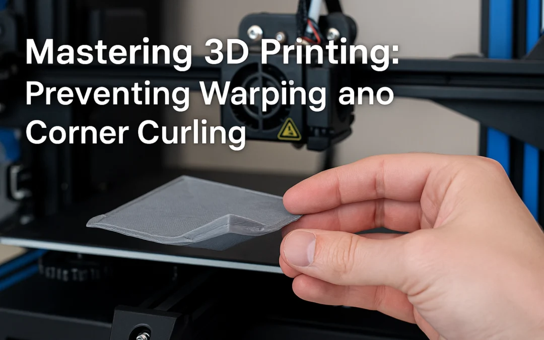 Mastering 3D Printing: Preventing Warping and Corner Curling