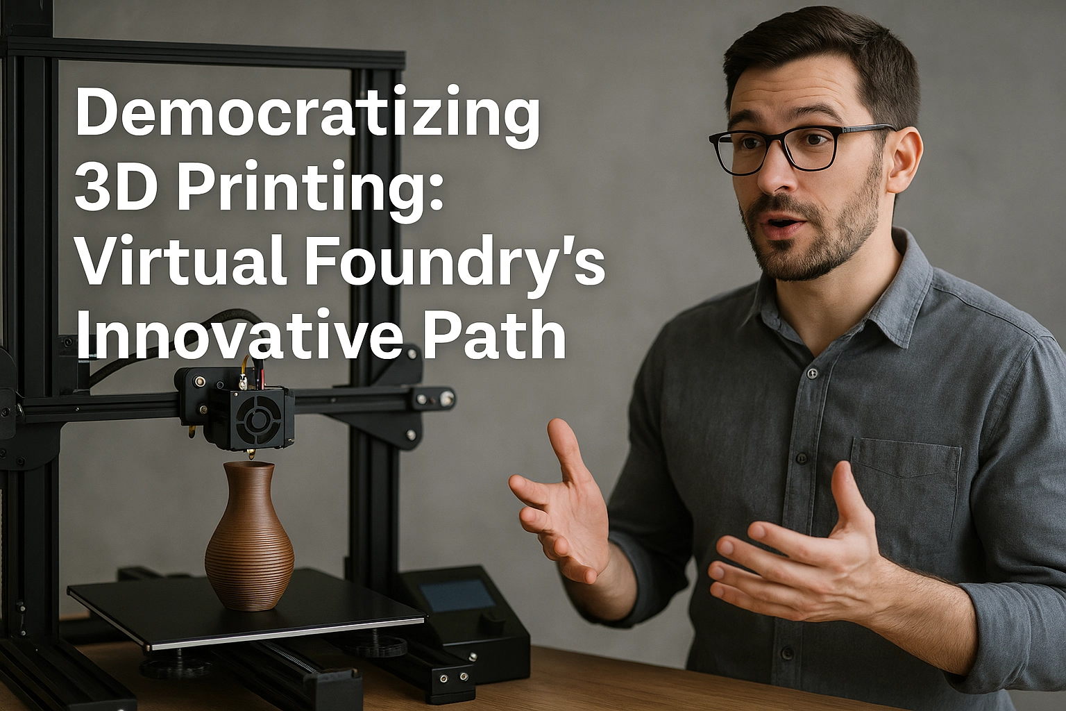 Democratizing 3D Printing: Virtual Foundry’s Innovative Path