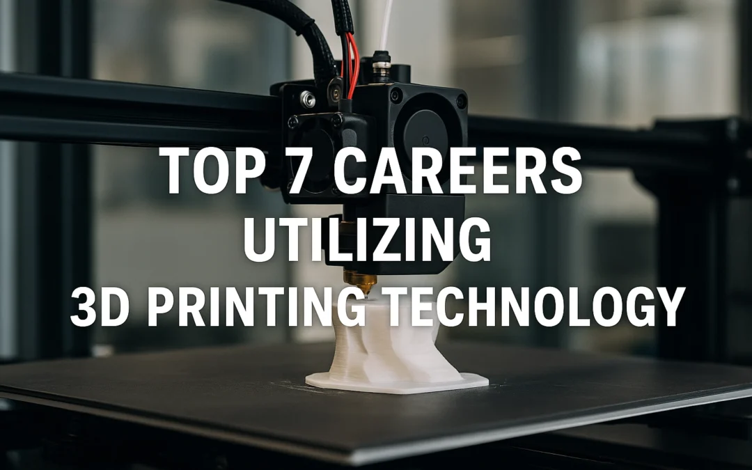 Top 7 Careers Utilizing 3D Printing Technology
