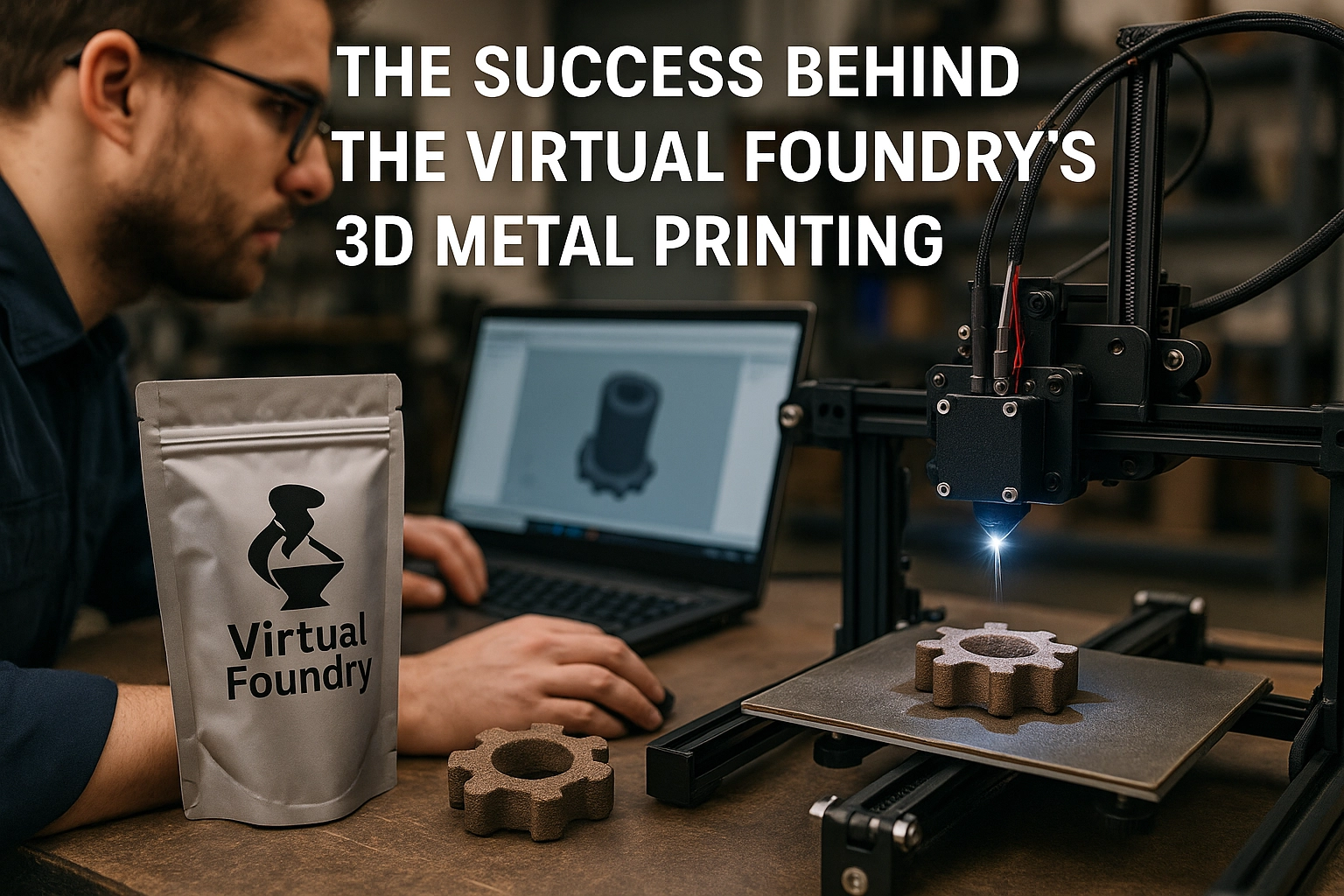 The Success Behind The Virtual Foundry’s 3D Metal Printing