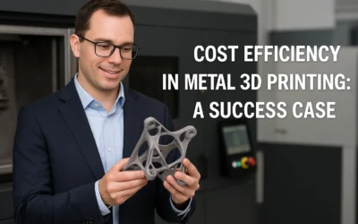 Cost Efficiency in Metal 3D Printing: A Success Case
