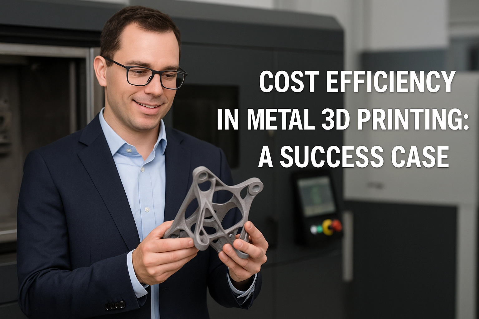 Cost Efficiency in Metal 3D Printing: A Success Case