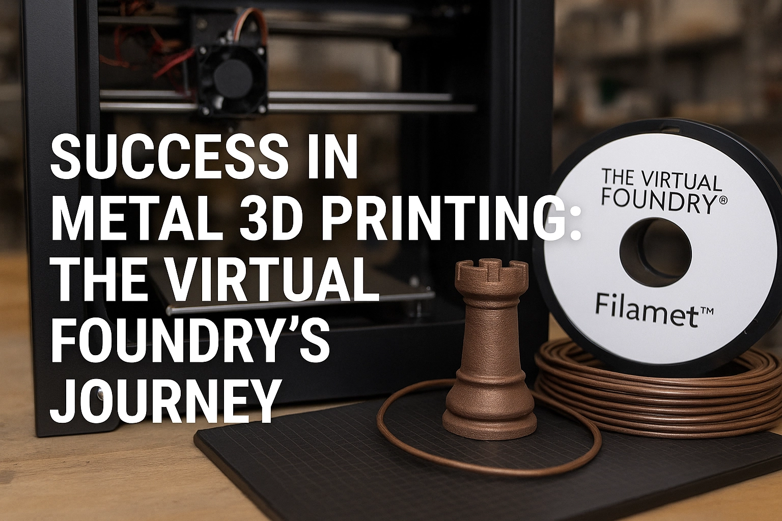 Success in Metal 3D Printing: The Virtual Foundry’s Journey