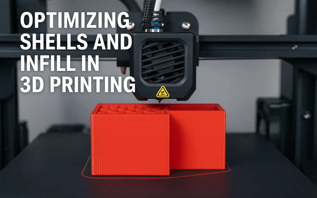 Optimizing Shells and Infill in 3D Printing