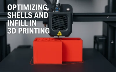 Optimizing Shells and Infill in 3D Printing