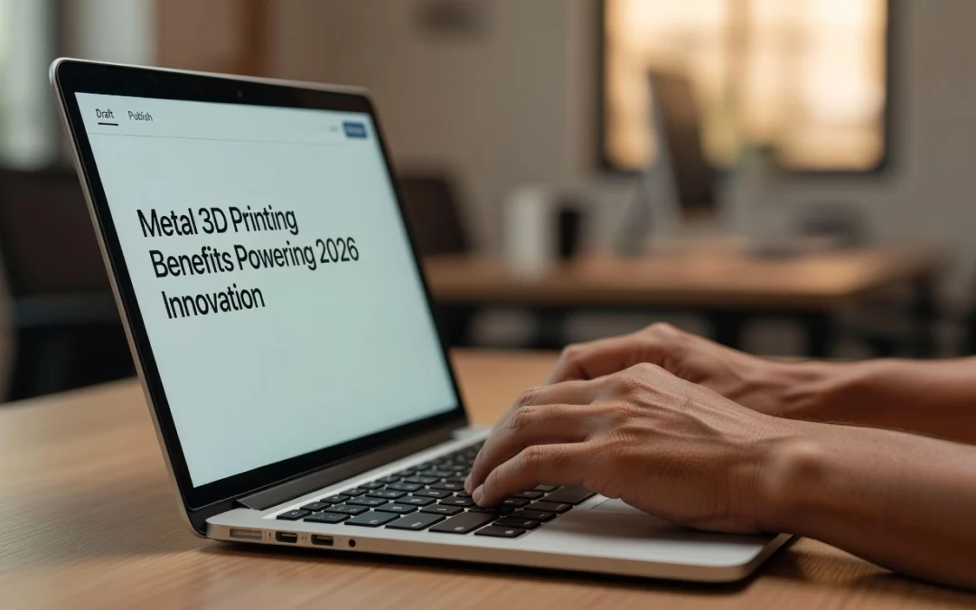 Metal 3D Printing Benefits Powering 2026 Innovation