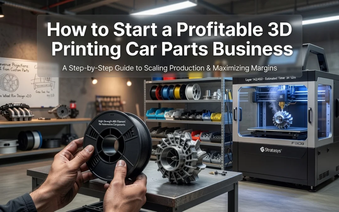 How to Start a Profitable 3D Printing Car Parts Business