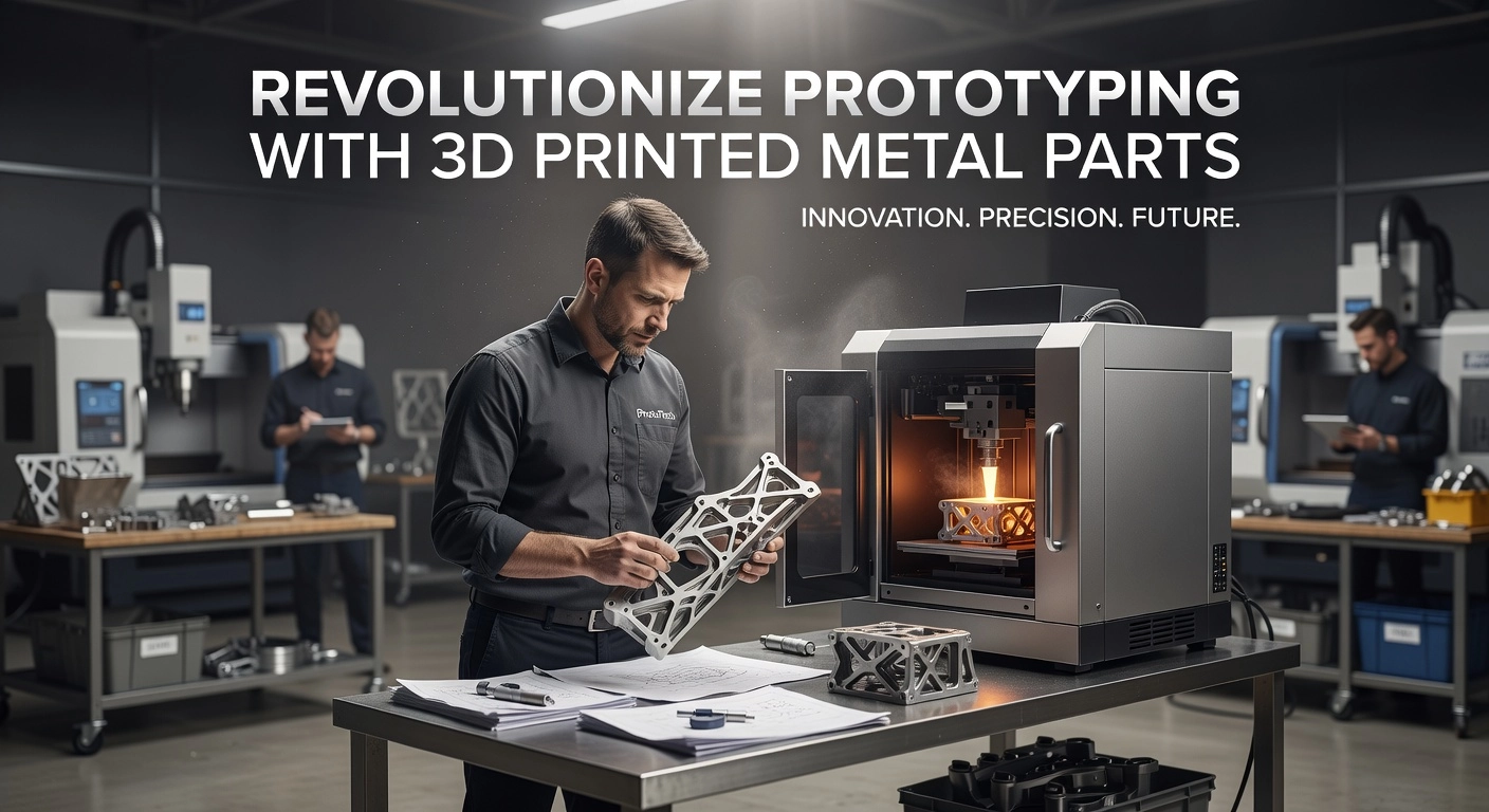 Revolutionize Prototyping with 3D Printed Metal Parts