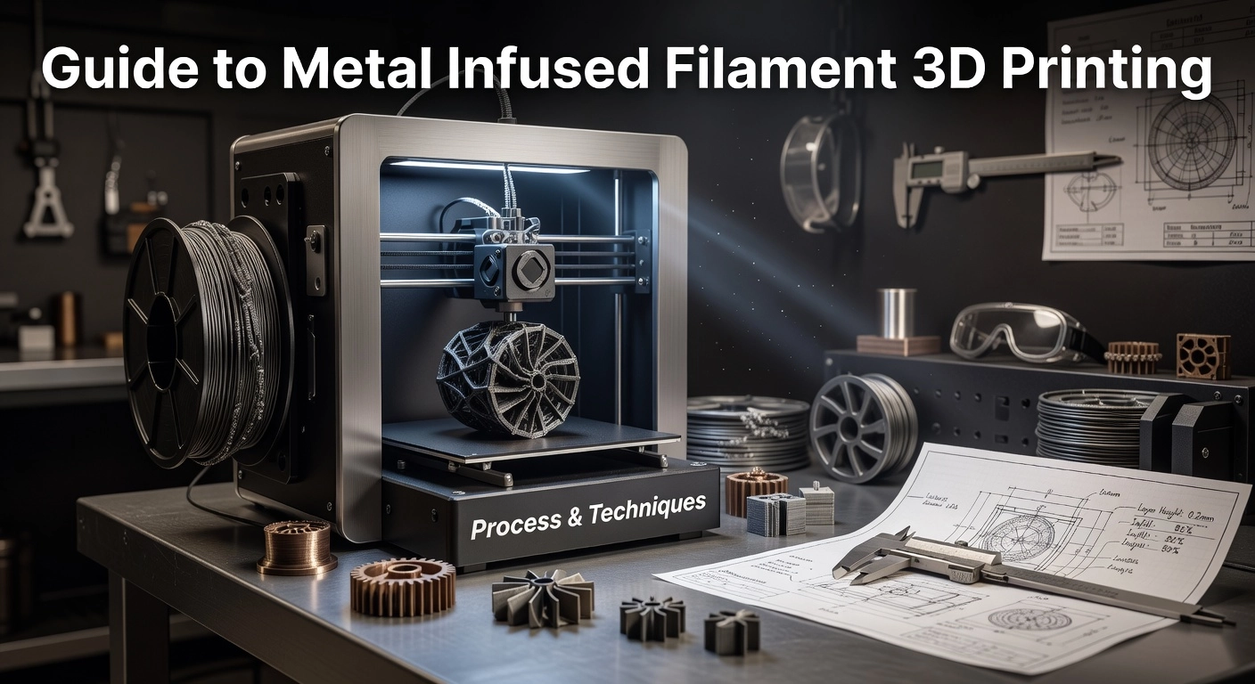 Guide to Metal Infused Filament 3D Printing