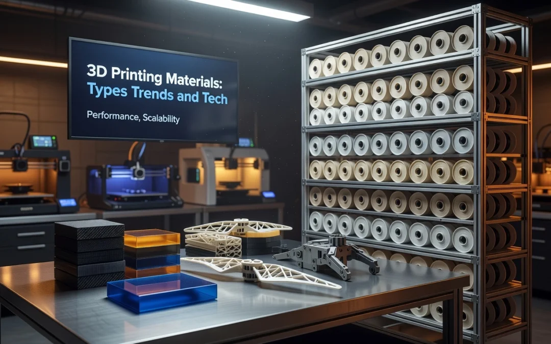 3D Printing Materials: Types Trends and Tech