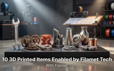 10 3D Printed Items Enabled by Filamet Tech