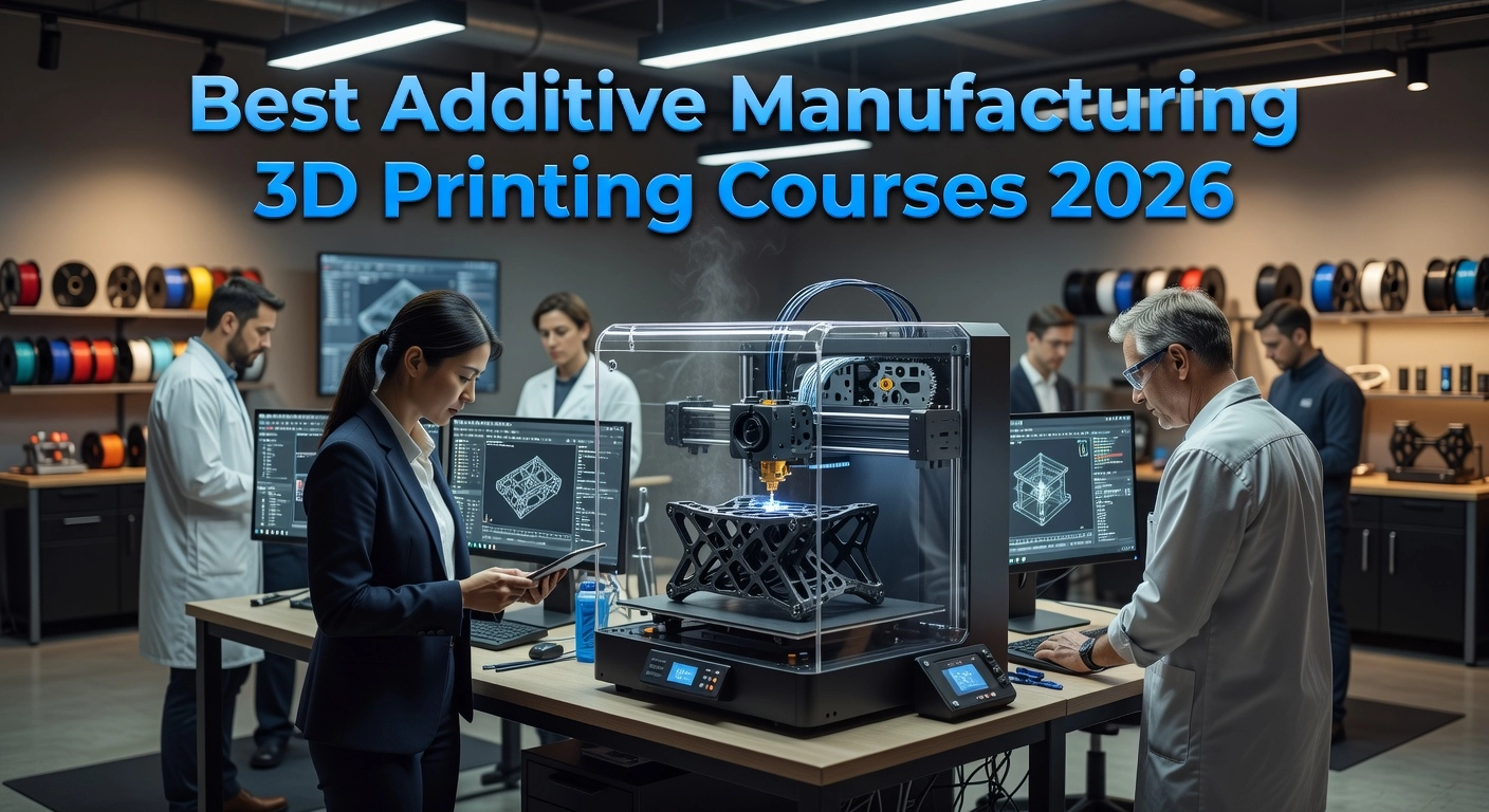 Best Additive Manufacturing / 3D Printing Courses 2026