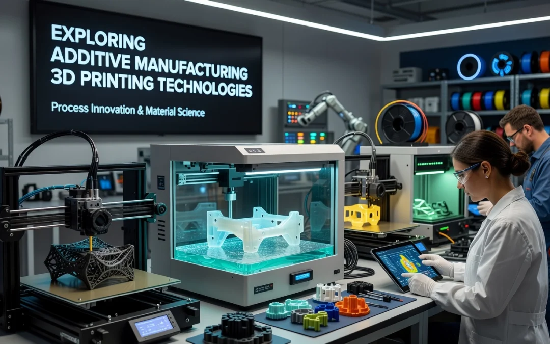 Exploring Additive Manufacturing 3D Printing Technologies