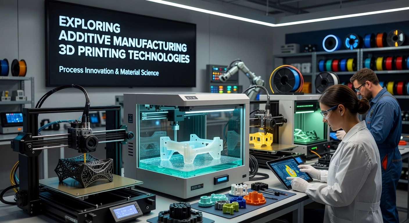 Exploring Additive Manufacturing 3D Printing Technologies