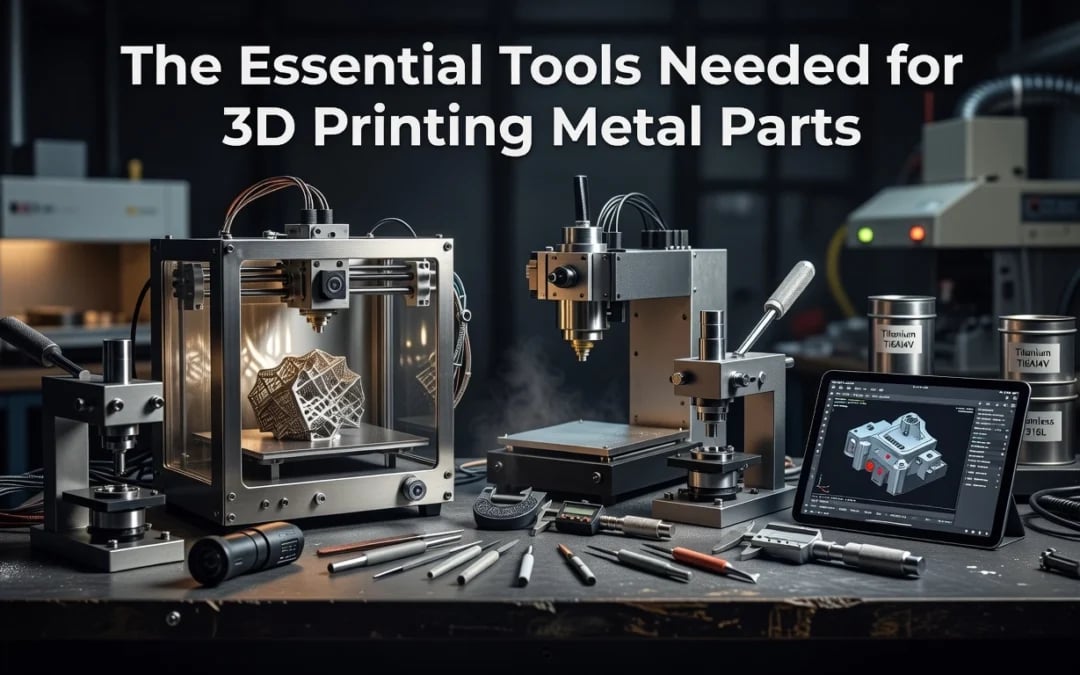 The Essential Tools Needed for 3D Printing Metal Parts