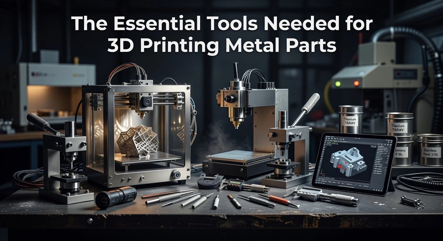 The Essential Tools Needed for 3D Printing Metal Parts
