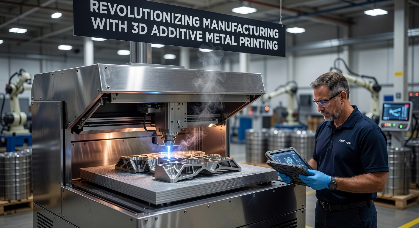 Revolutionizing Manufacturing with 3D Additive Metal Printing