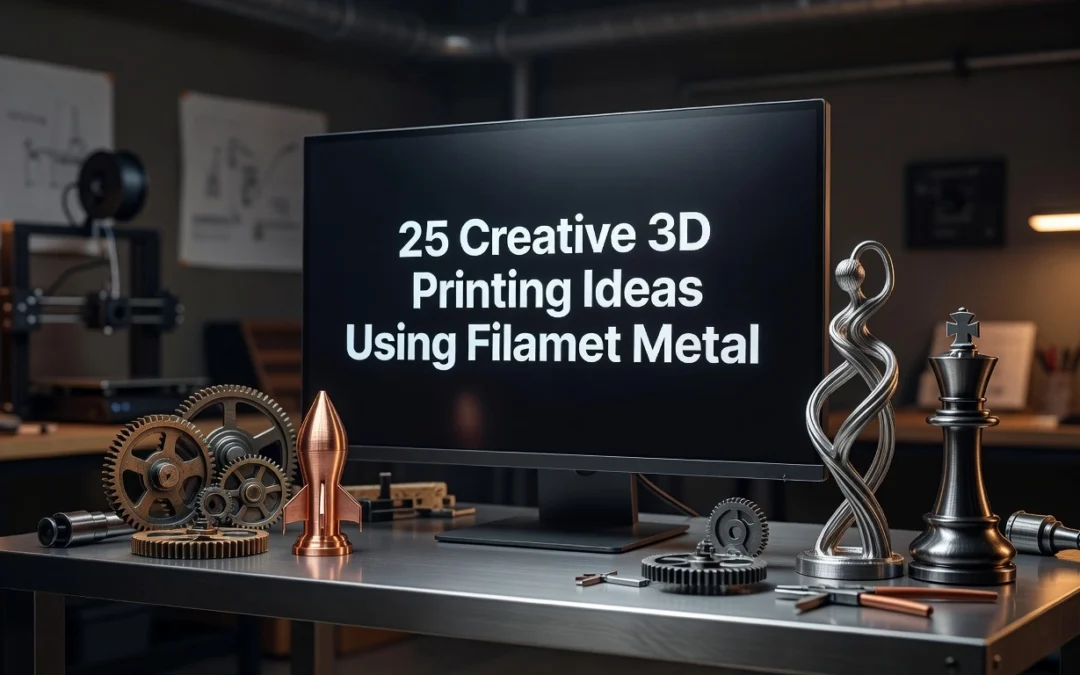 25 Creative 3D Printing Ideas Using Filamet Metal