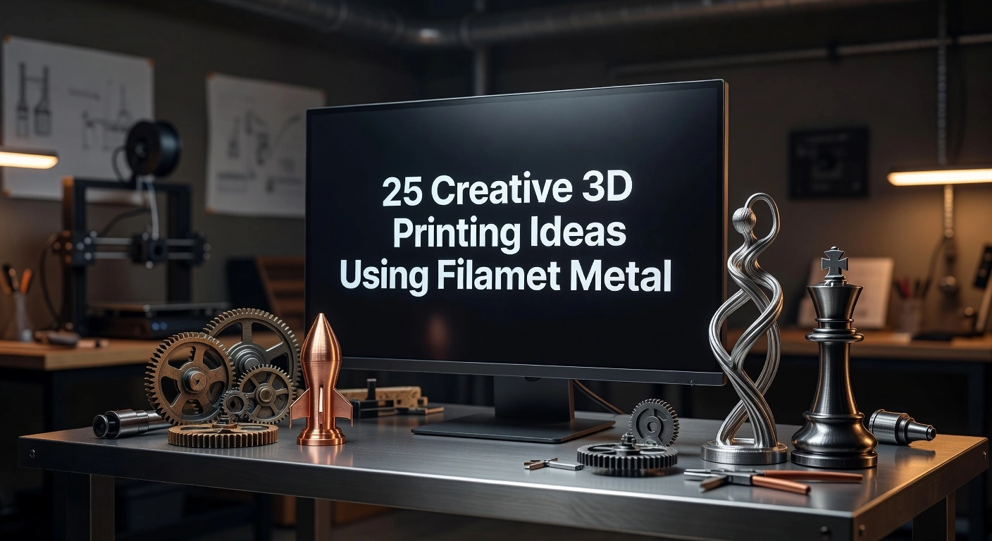 25 Creative 3D Printing Ideas Using Filamet Metal