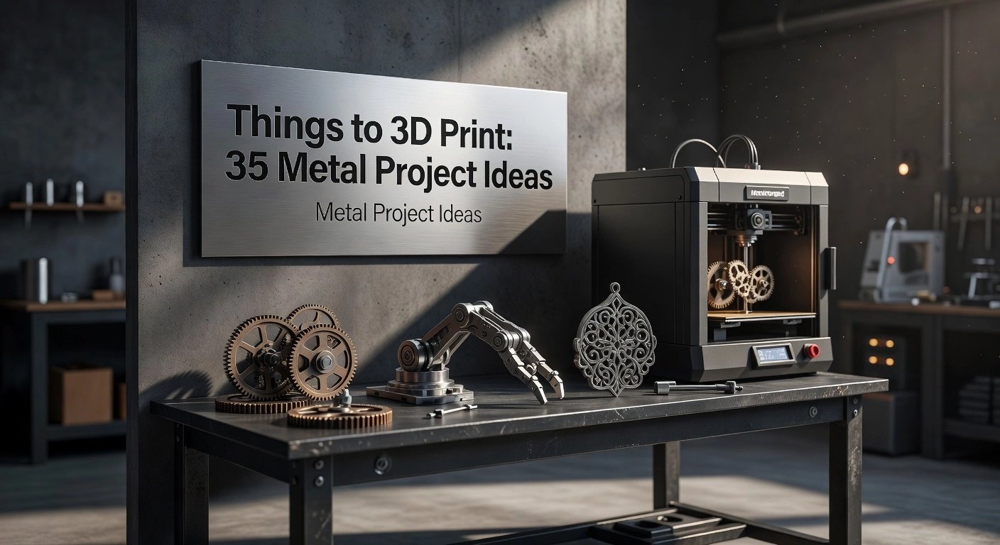Things to 3D Print: 35 Metal Project Ideas