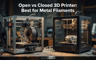Open vs Closed 3D Printer: Best for Metal Filaments