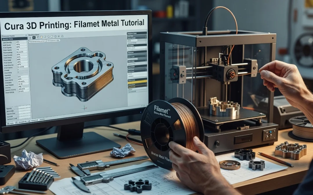 Cura 3D Printing: Filamet Metal Tutorial