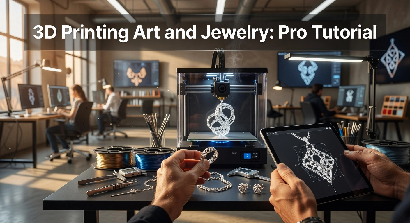 3D Printing Art and Jewelry: Pro Tutorial